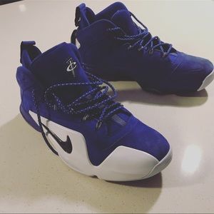 Nike penny 6 royal blue suede